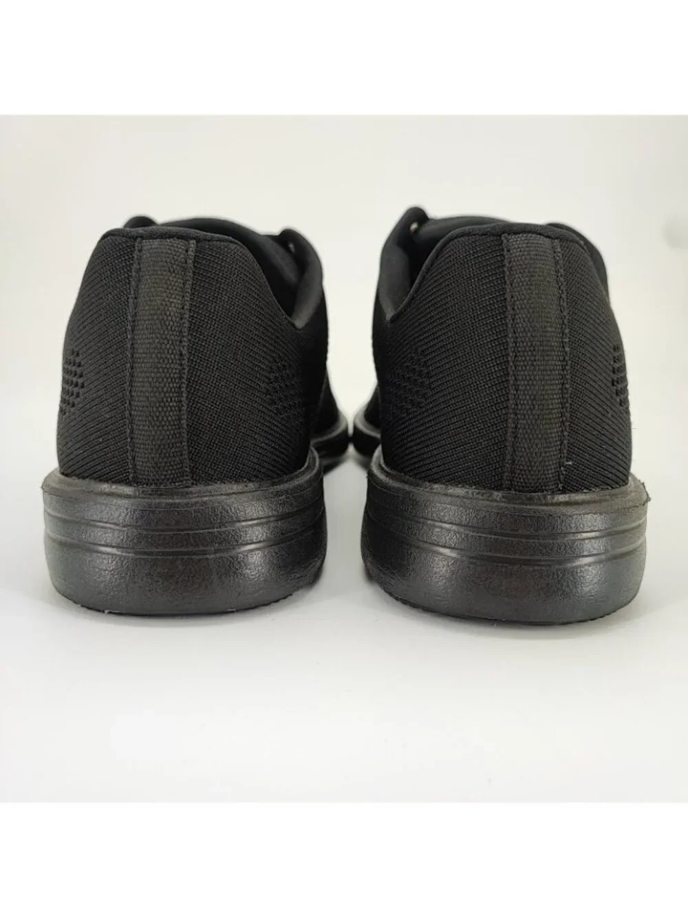 Skechers Walson Dolen Men's Size 9.5 Dress Shoes Knit Mesh Black 65293 BBK